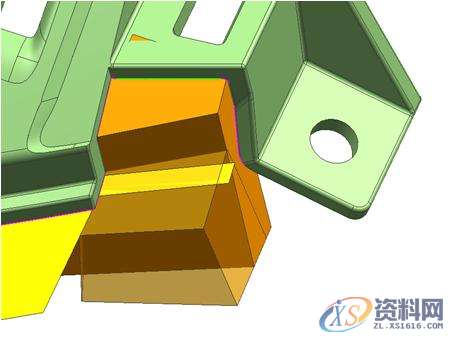 UG模具设计：汽车模具高低落差位的分模解决方法UG模具设计：汽车模具高低落差位的分模解决方法,ug模具设计，汽车模高低落差位的分模处理技巧,实体,设计培训,拉伸,第10张