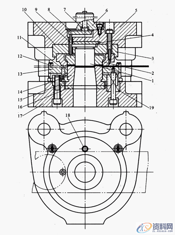 五金汽车冲压模具之冲裁模的结构构造,结构,第7张 五金汽车冲压模具之冲裁模的结构构造,五金汽车冲压模具之冲裁模的结构构造,结构,第7张