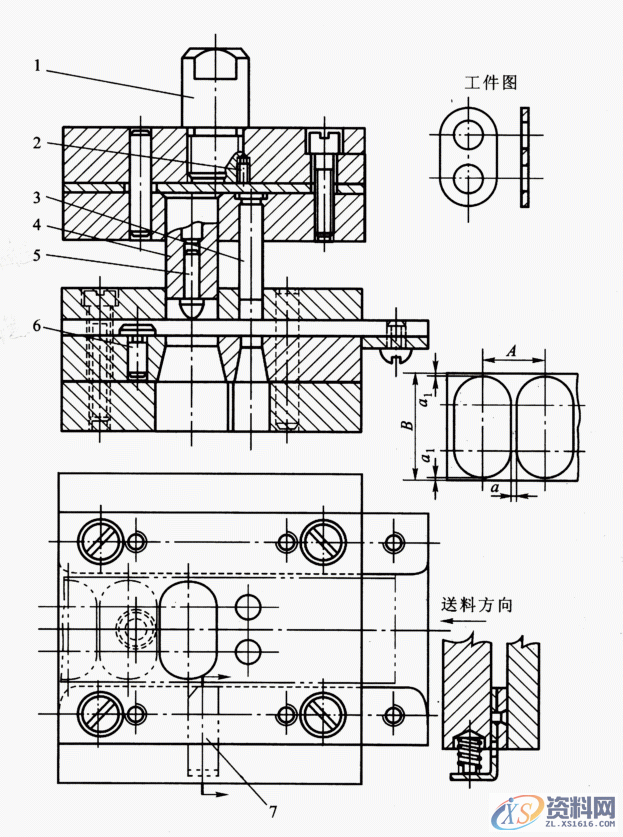 五金汽车冲压模具之冲裁模的结构构造,结构,第9张 五金汽车冲压模具之冲裁模的结构构造,五金汽车冲压模具之冲裁模的结构构造,结构,第9张