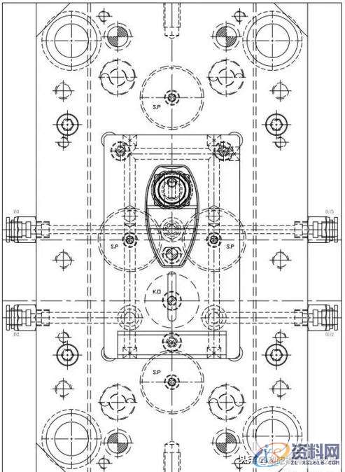 洗发水翻盖注塑模具设计，厂内制造流程，你看了么？（中模）洗发水翻盖注射模具设计1. 序言2. 产品分析3. 模具结构设计要点,洗发水翻盖注塑模具设计，厂内制造流程，你看了么？,模具设计,结构设计,第4张