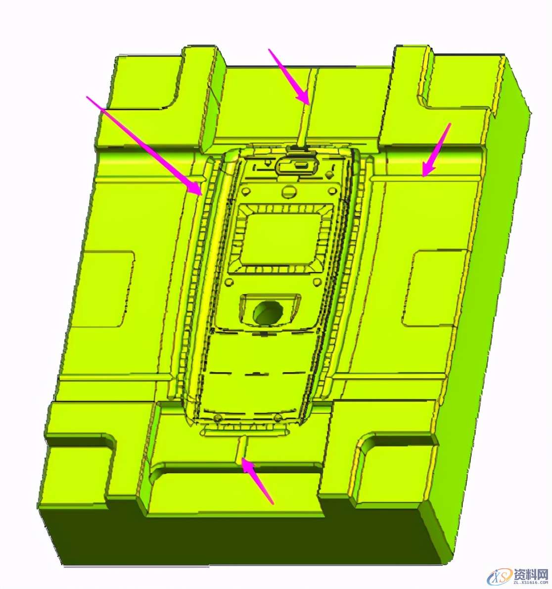 模具设计中总结了10项：断、舍、离，让模具清晰、简洁,模具设计中总结了10项：断、舍、离，让模具清晰、简洁,可以,模架,模具,排气,分型,第6张