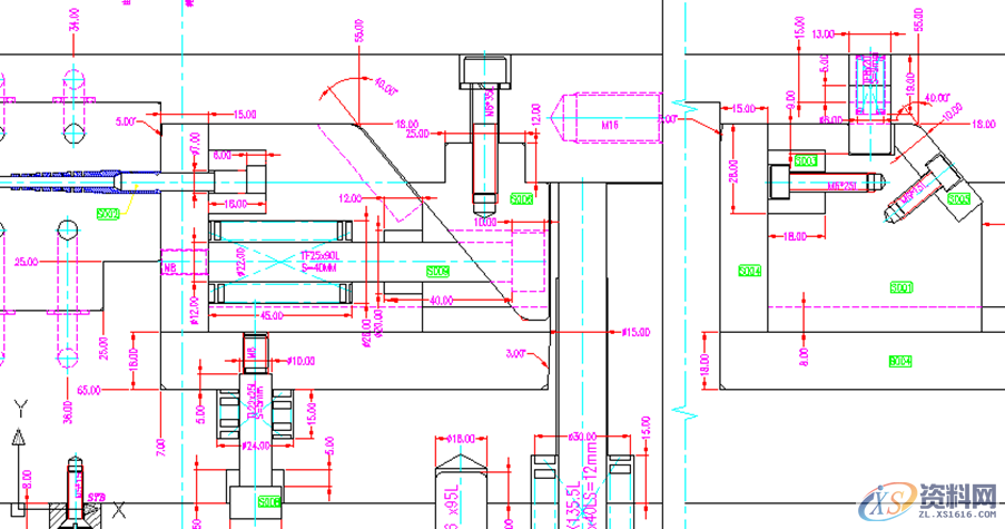 25类滑块经典结构：滑块+滑块、滑块+斜顶、滑块+顶针,25类滑块经典结构：滑块+滑块、滑块+斜顶、滑块+顶针,结构,进行,机构,第7张