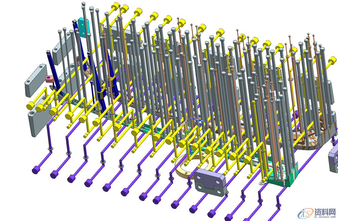 1000MM长的装饰条，冷流道进胶样式，试模后产品尺寸与变形可控 ...,1000MM长的装饰条，冷流道进胶样式，试模后产品尺寸与变形可控,水路,产品,样式,模具设计,第7张