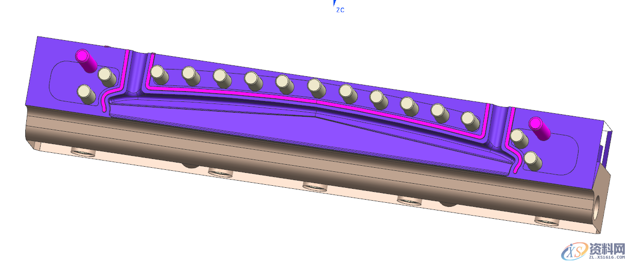 熔喷模具衣架式进胶设计要点以及注意事项,道板,流道,如图,定位,模具设计,第7张 熔喷模具衣架式进胶设计要点以及注意事项,熔喷模具衣架式进胶设计要点以及注意事项,道板,流道,如图,定位,模具设计,第7张