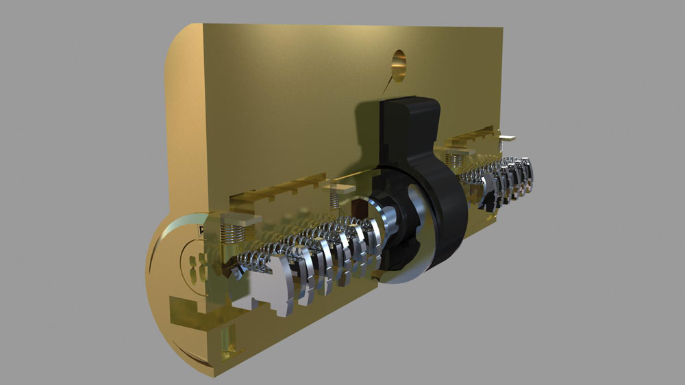 金点原子叶片锁结构3D图解(图文教程),结构,第7张 金点原子叶片锁结构3D图解(图文教程),金点原子叶片锁结构3D图解,结构,第7张