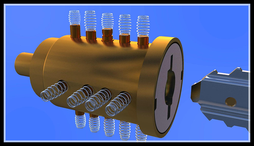 王力特能锁结构3D图解(图文教程),结构,第12张 王力特能锁结构3D图解(图文教程),王力特能锁结构3D图解,结构,第12张