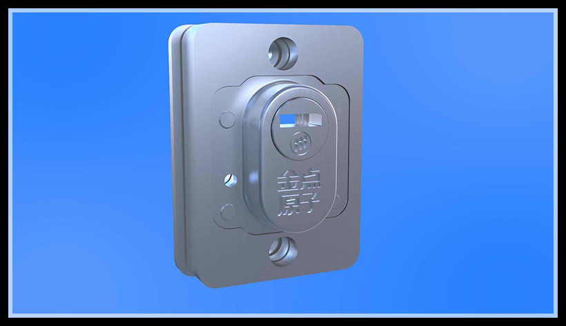 金点原子锁芯防护盖3D图解(图文教程),图文,第2张 金点原子锁芯防护盖3D图解(图文教程),金点原子锁芯防护盖3D图解,图文,第2张