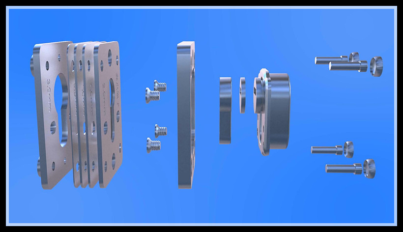 金点原子锁芯防护盖3D图解(图文教程),图文,第8张 金点原子锁芯防护盖3D图解(图文教程),金点原子锁芯防护盖3D图解,图文,第8张