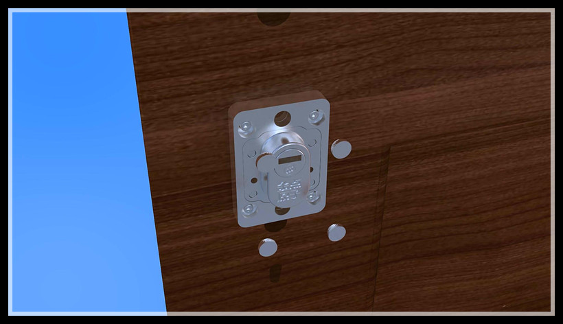 金点原子锁芯防护盖3D图解(图文教程),图文,第14张 金点原子锁芯防护盖3D图解(图文教程),金点原子锁芯防护盖3D图解,图文,第14张