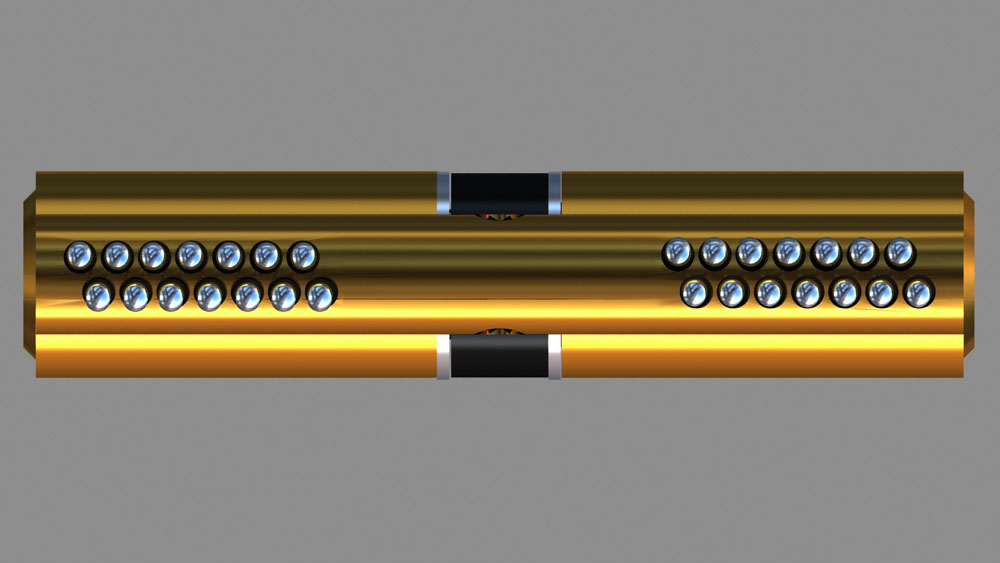 半圆双排珠咔吧锁内部结构3D图解(图文教程),结构,第7张 半圆双排珠咔吧锁内部结构3D图解(图文教程),半圆双排珠咔吧锁内部结构3D图解,结构,第7张