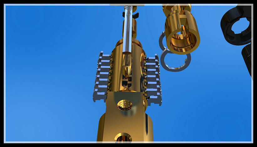 空转锁的结构3D图解(图文教程),空转锁的结构3D图解,结构,机构,什么,第21张