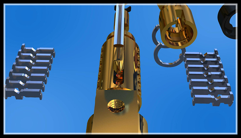 空转锁的结构3D图解(图文教程),空转锁的结构3D图解,结构,机构,什么,第20张