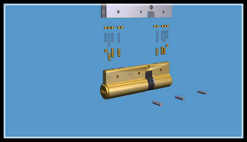 钱进锁结构3D图解(图文教程),结构,第6张 钱进锁结构3D图解(图文教程),钱进锁结构3D图解,结构,第6张