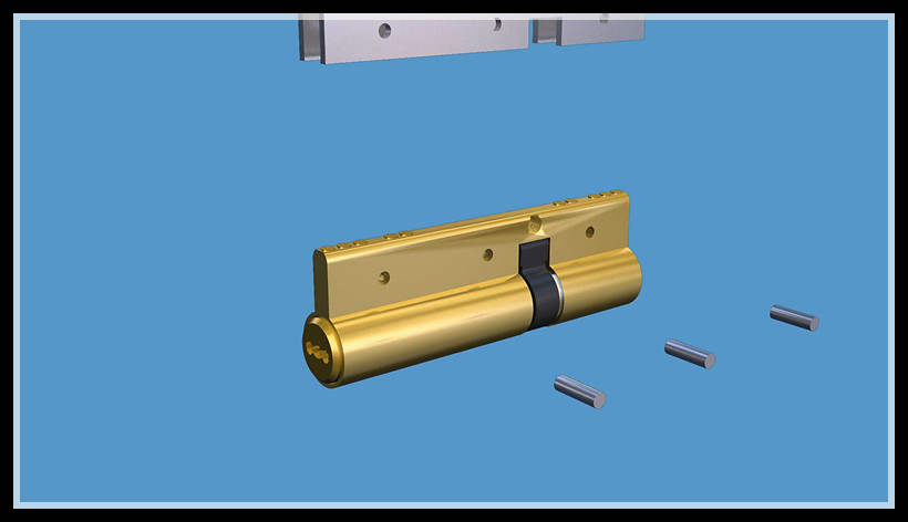 钱进锁结构3D图解(图文教程),结构,第5张 钱进锁结构3D图解(图文教程),钱进锁结构3D图解,结构,第5张