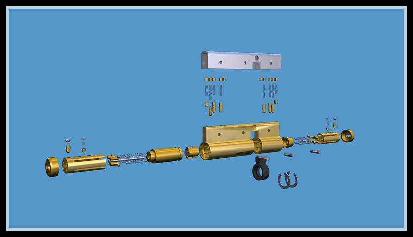钱进锁结构3D图解(图文教程),结构,第11张 钱进锁结构3D图解(图文教程),钱进锁结构3D图解,结构,第11张