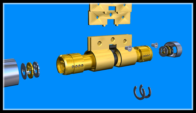 安防铁架锁结构3D图解(图文教程),结构,第4张 安防铁架锁结构3D图解(图文教程),安防铁架锁结构3D图解,结构,第4张