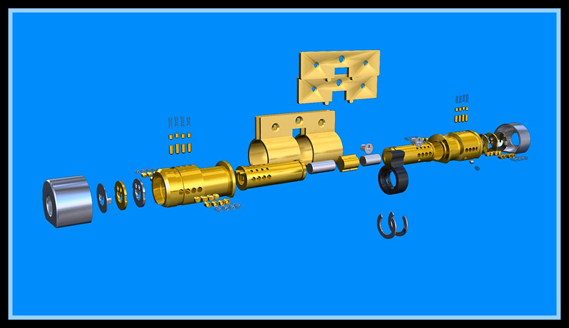 安防铁架锁结构3D图解(图文教程),结构,第6张 安防铁架锁结构3D图解(图文教程),安防铁架锁结构3D图解,结构,第6张