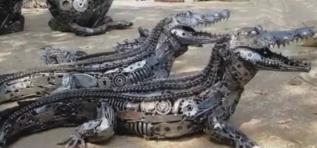 废旧机械零部件，玩好了就是工艺品，有些还很恐怖！(图文教程) ...,废旧机械零部件，玩好了就是工艺品，有些还很恐怖！,工艺,第1张