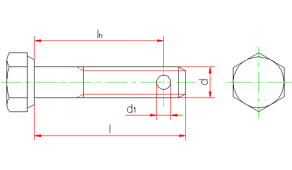 六角头螺杆带孔螺栓 A和B级(GB 31.1-88)(图文教程),采用,1.1,螺纹,第1张 六角头螺杆带孔螺栓 A和B级(GB 31.1-88)(图文教程),六角头螺杆带孔螺栓_A和B级(GB_31.1-88),采用,1.1,螺纹,第1张