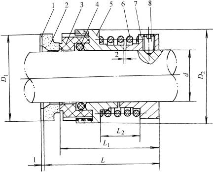 114型机械密封(图文教程),114型机械密封,尺寸,第1张