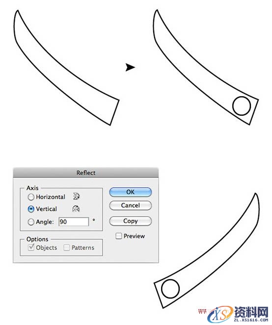 PS结合AI绘制精致的3D小黄人教程(图文教程),PS结合AI绘制精致的3D小黄人教程,绘制,第8张