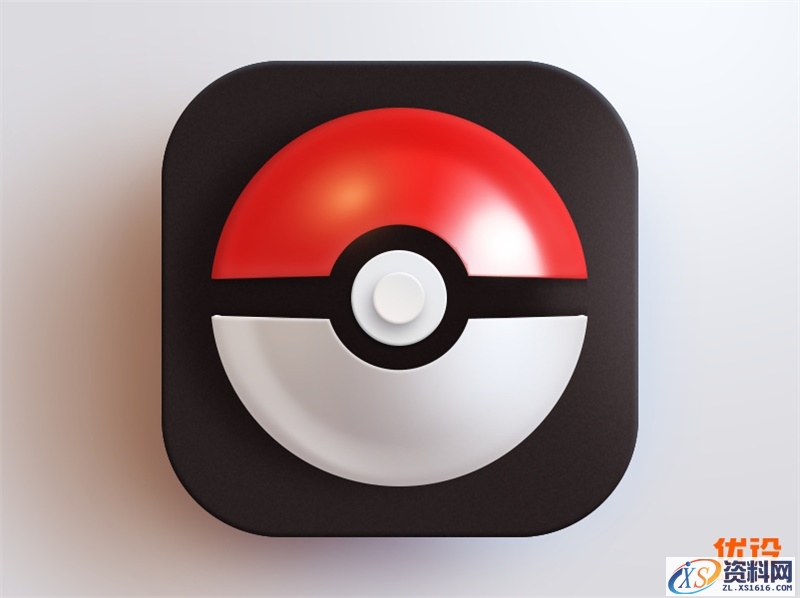 手把手教你绘制光影巧妙的3D精灵球(图文教程),swxf2016081641,采用,设计,结构,第1张