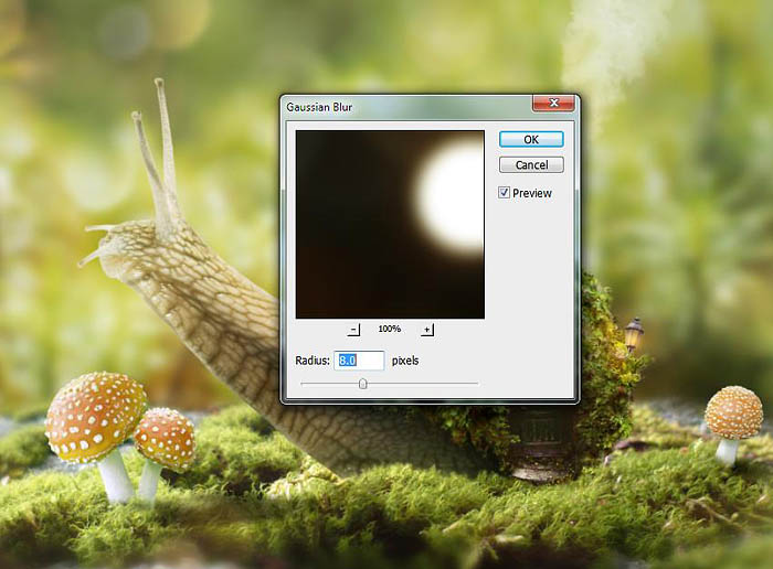PS合成蜗牛背上的梦幻房子教程(图文教程),PS合成蜗牛背上的梦幻房子教程,选择,直径,形状,第74张