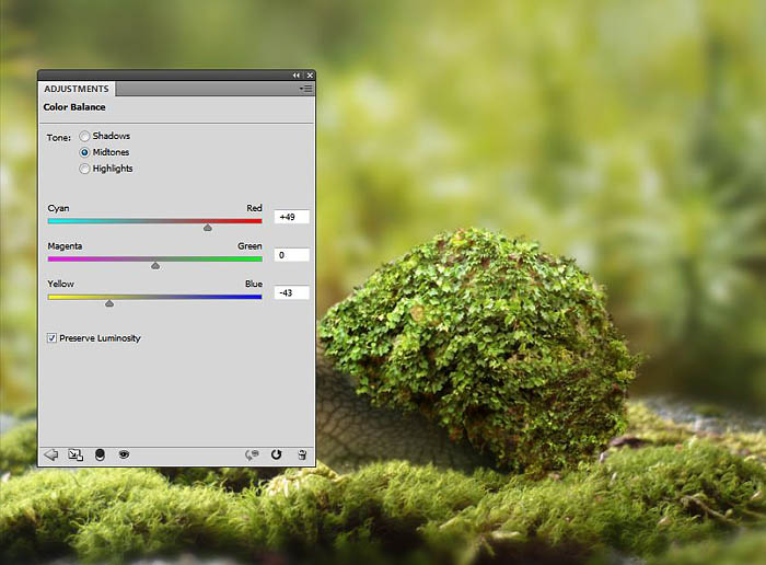 PS合成蜗牛背上的梦幻房子教程(图文教程),PS合成蜗牛背上的梦幻房子教程,选择,直径,形状,第28张
