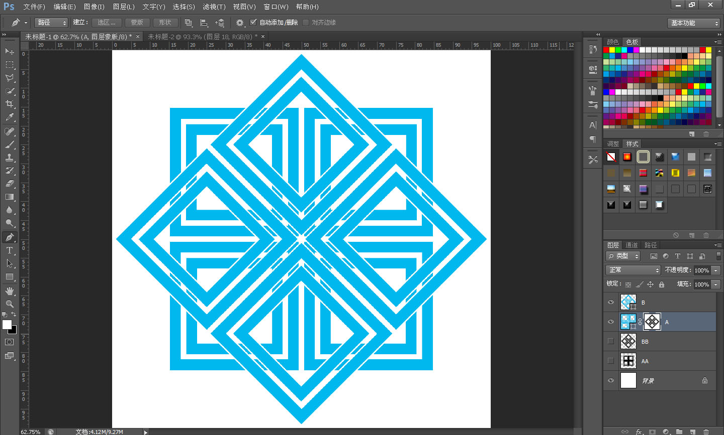 PS新手教程!手把手教你绘制传统的精美编织图案(图文教程),要求,选择,这个,第16张 PS新手教程!手把手教你绘制传统的精美编织图案(图文教程),tb201501306,要求,选择,这个,第16张