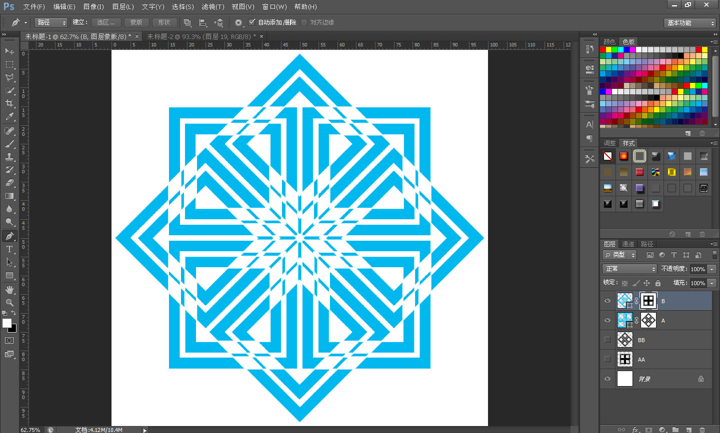 PS新手教程!手把手教你绘制传统的精美编织图案(图文教程),要求,选择,这个,第17张 PS新手教程!手把手教你绘制传统的精美编织图案(图文教程),tb201501305,要求,选择,这个,第17张