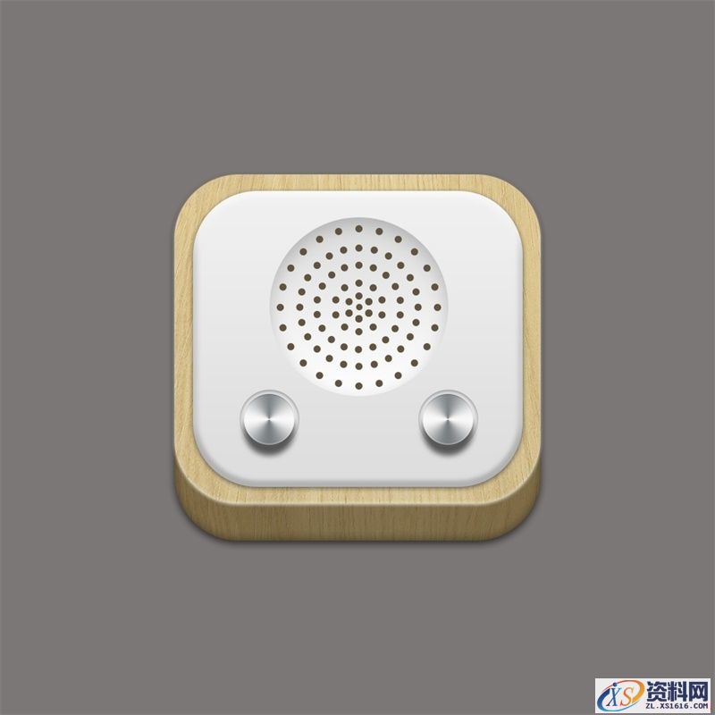 手把手教你PS绘制一个音箱图标(图文教程),4sgk20160209,选择,这个,形状,第34张