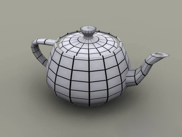 3ds Max制作茶壶线框效果(图文教程),0.5,选择,步骤,第2张 3ds Max制作茶壶线框效果(图文教程),3ds_Max制作茶壶线框效果,0.5,选择,步骤,第2张