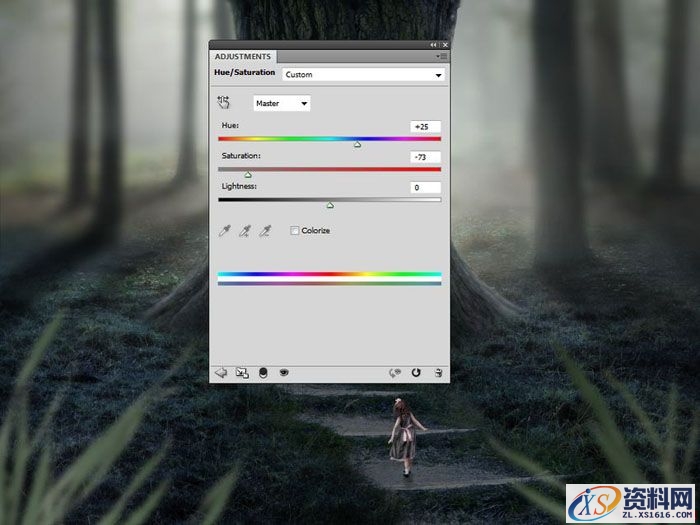 PS合成小孩走入奇幻森林场景教程(图文教程),PS合成小孩走入奇幻森林场景教程,设计,一般,选择,第59张
