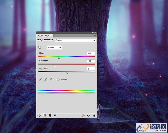 PS合成小孩走入奇幻森林场景教程(图文教程),PS合成小孩走入奇幻森林场景教程,设计,一般,选择,第73张