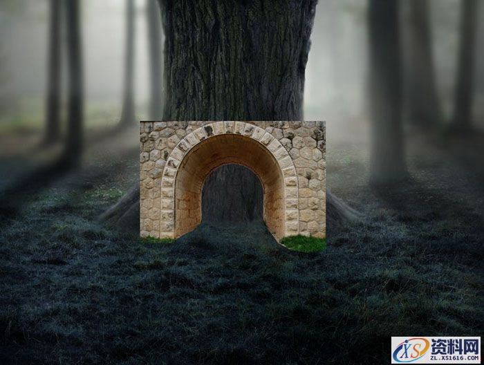 PS合成小孩走入奇幻森林场景教程(图文教程),PS合成小孩走入奇幻森林场景教程,设计,一般,选择,第33张