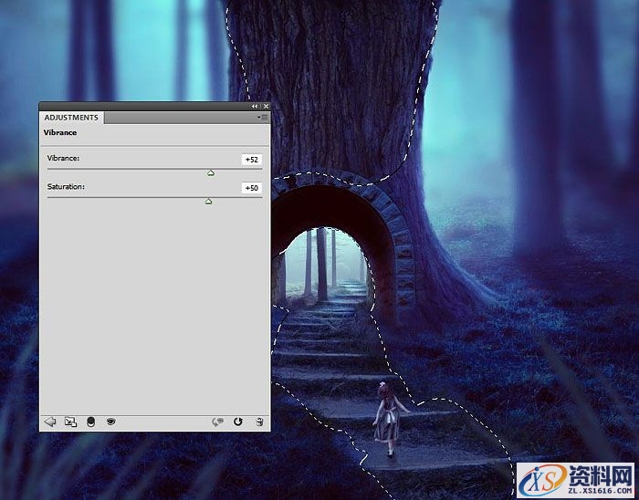 PS合成小孩走入奇幻森林场景教程(图文教程),PS合成小孩走入奇幻森林场景教程,设计,一般,选择,第58张