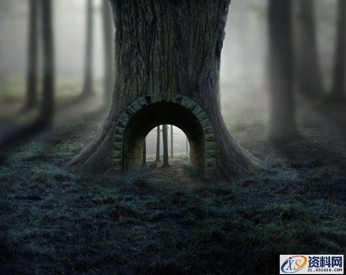 PS合成小孩走入奇幻森林场景教程(图文教程),PS合成小孩走入奇幻森林场景教程,设计,一般,选择,第40张