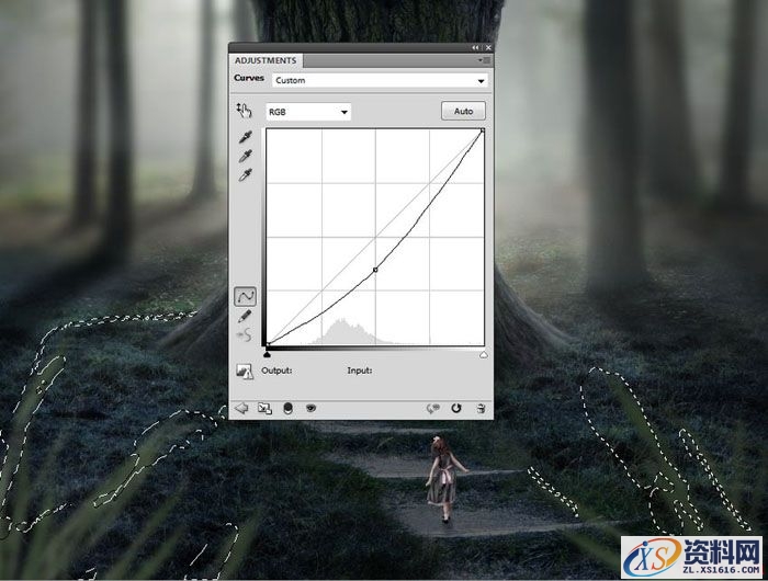 PS合成小孩走入奇幻森林场景教程(图文教程),PS合成小孩走入奇幻森林场景教程,设计,一般,选择,第60张