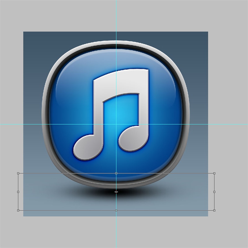 PS教程！手把手教你绘制一枚经典的ITUNES图标(图文教程),18wxl20160303,选择,这个,形状,第50张