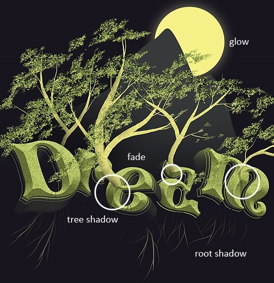 AI+PS新手教程：打造童话梦境般的3D字体特效(图文教程),PS打造童话梦境般的3D字体特效,设计,选择,文件,第27张