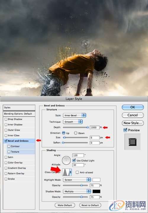 PS特效教程：打造人物图片分解消失的效果,采用,设计,产品,第11张