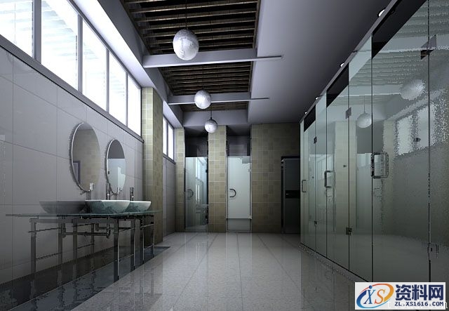 3DMAX打造玻璃卫生间渲染效果(图文教程),3DMAX打造玻璃卫生间渲染效果,这个,什么,如图,第8张