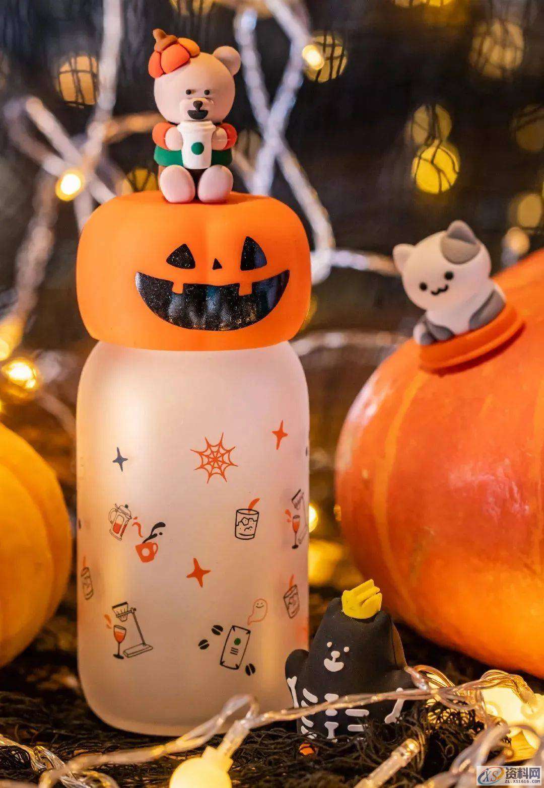 PS产品设计之星巴克万圣节主题星杯和周边设计，丑萌丑萌的,星巴克万圣节主题星杯和周边设计，丑萌丑萌的,设计,产品,这个,第18张