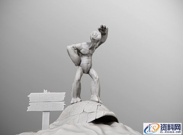 3dMax制作幽默海龟(图文教程),设计,一般,这个,第15张 3dMax制作幽默海龟(图文教程),3dMax制作幽默海龟,设计,一般,这个,第15张