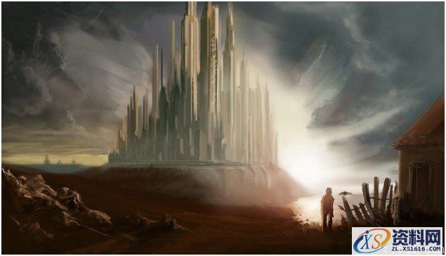 综合使用3dMax和Photoshop制作月光下的城堡(图文教程),设计,结构,尺寸,第3张 综合使用3dMax和Photoshop制作月光下的城堡(图文教程),综合使用3dMax和Photoshop制作月光下的城堡,设计,结构,尺寸,第3张