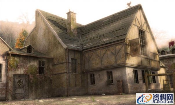 3dsMax制作怀旧老屋(图文教程),结构,这个,形状,第17张 3dsMax制作怀旧老屋(图文教程),3dsMax制作怀旧老屋,结构,这个,形状,第17张