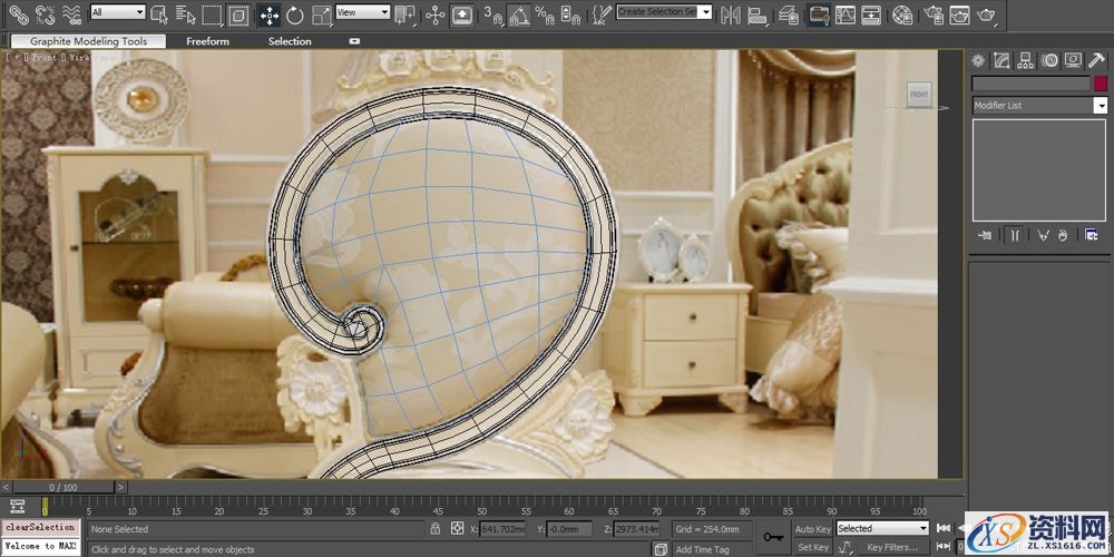 3DMAX建立欧式椅子模型(图文教程),结构,选择,这个,第16张 3DMAX建立欧式椅子模型(图文教程),3DMAX建立欧式椅子模型,结构,选择,这个,第16张