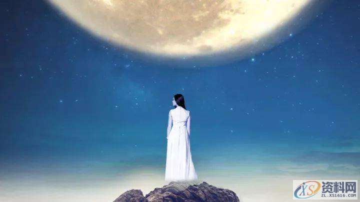 PS教程:合成月光下挥着翅膀的女孩,教程,第6张 PS教程:合成月光下挥着翅膀的女孩,教程,第6张