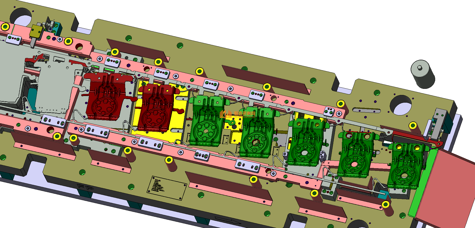 冲压汽车模具结构图纸0024,结构,NeadPay,模具,第1张