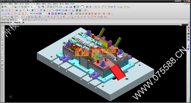五金汽车模具结构图纸0054,结构,NeadPay,模具,第4张